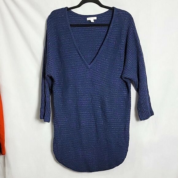 🖤 5/$20 🖤 NEW YORK & COMPANY.. blue sweater.. - Picture 1 of 12